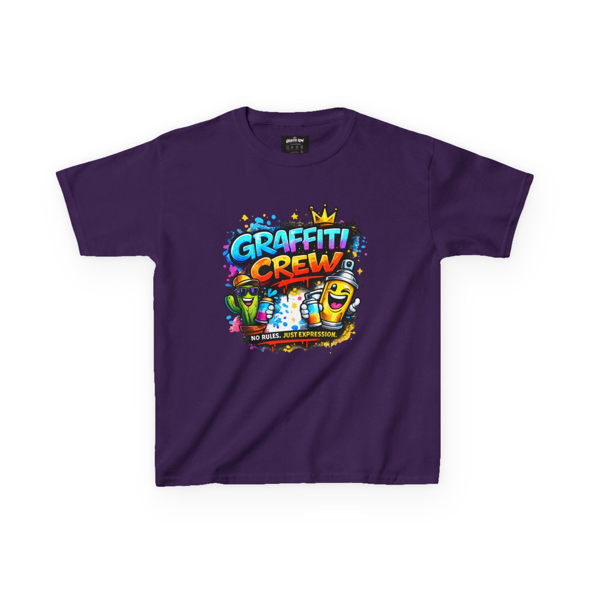 Graffiti Crew Kids T‑Shirt — Colorful Street Art Tee for Boys & Girls