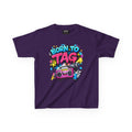 Kids T‑Shirt — "Born to Tag" Graffiti Boombox Tee